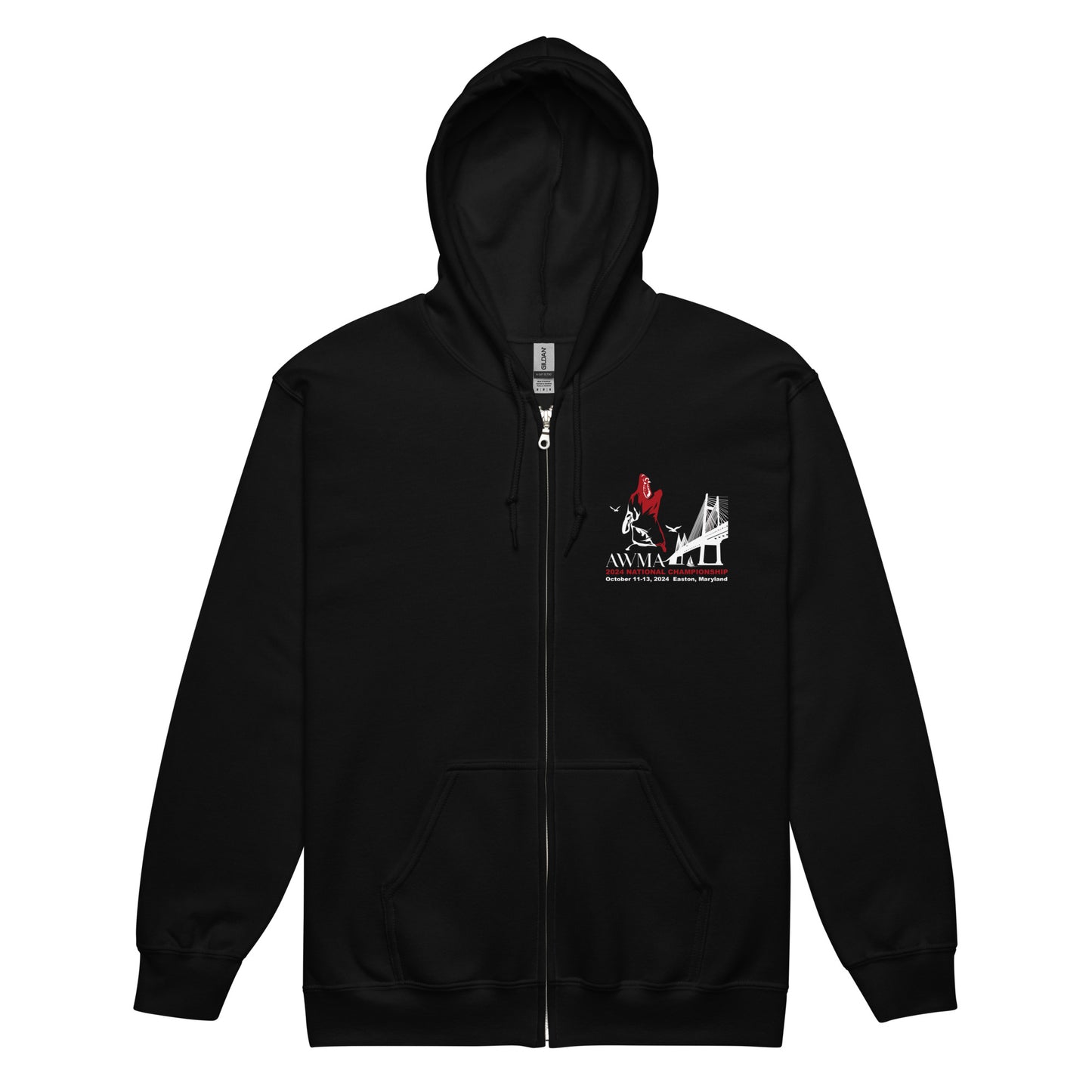 2024 AWMA National Championship Unisex Heavy Blend Zip Hoodie