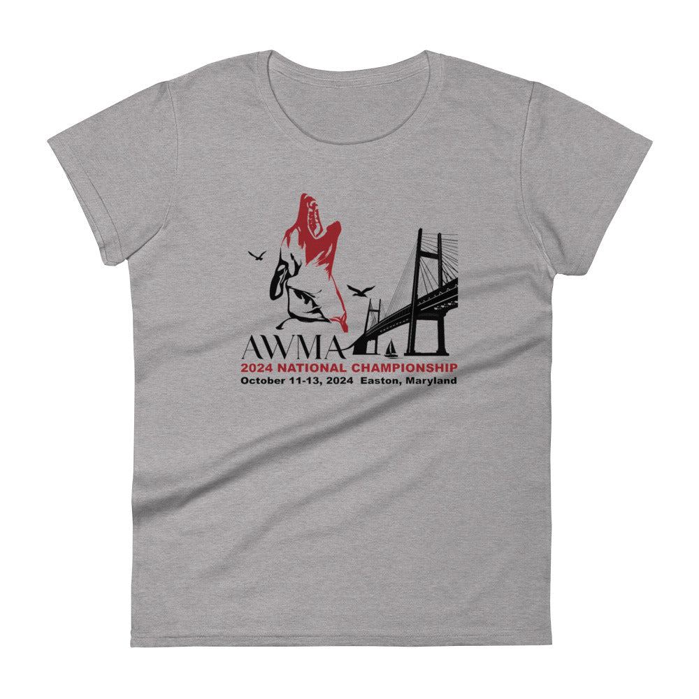 2024 AWMA National Championship Women's Short Sleeve T-shirt